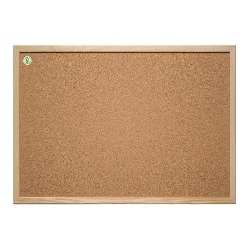 Cork board 2X3 wooden frame 60/90 cm, 1000000000044007
