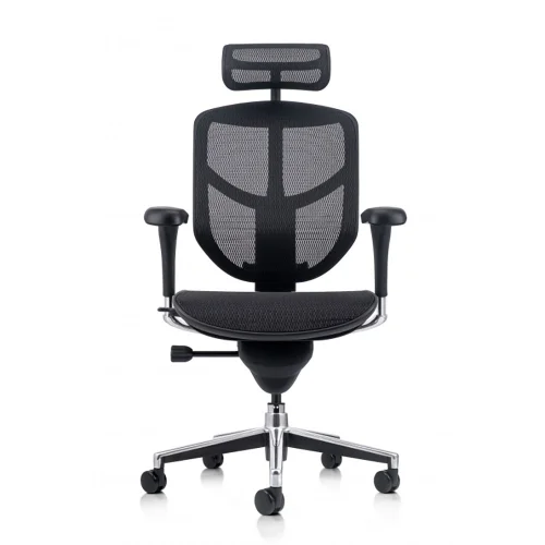 Chair Enjoy-2 mesh black, 1000000000044165 02 
