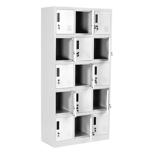 Wardrobe metal 90/40/185 sm 15 doors, 1000000000044241 02  — OK Office Wardrobe metal 90/40/185 sm 15 doors, 1000000000044241 02