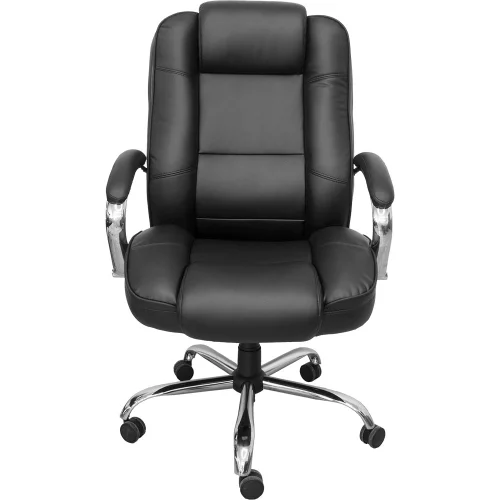 Chair Grande eco leather black, 1000000000044258 02 