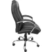 Chair Grande eco leather black, 1000000000044258 06 