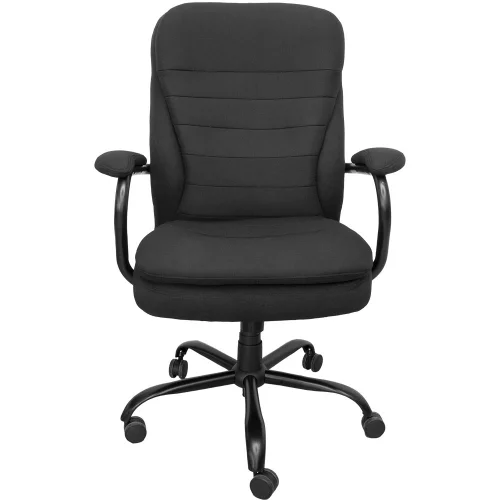 Chair Boss Heavy damask black, 1000000000044260 02 