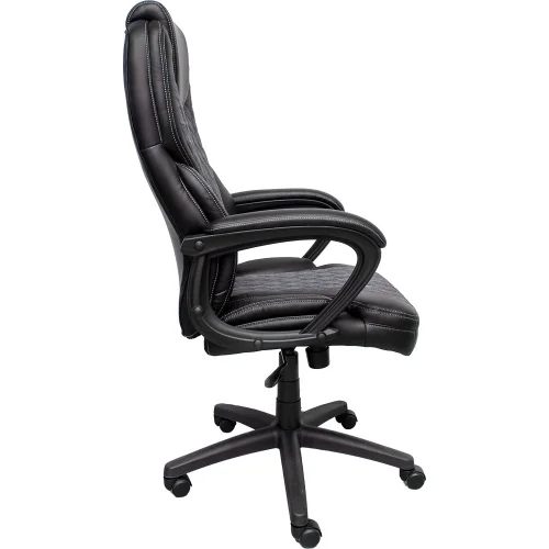 Chair Ramada damask+eco leather gray/bla, 1000000000044264 03 