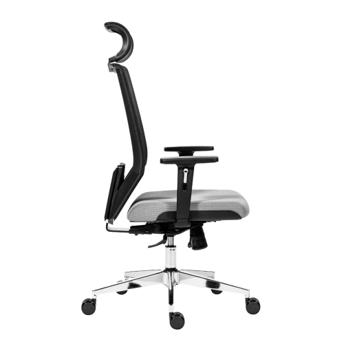 Chair Edge PDH Chrome mesh black/grey, 1000000000044299 03 