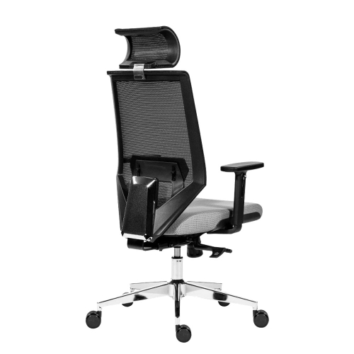 Chair Edge PDH Chrome mesh black/grey, 1000000000044299 04 