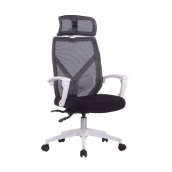 Chair Diva White mesh black