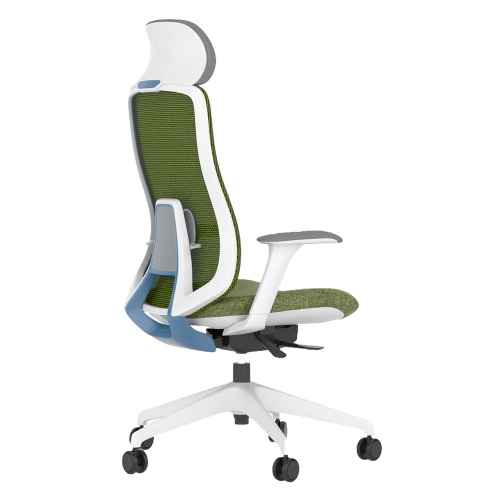 Chair Tara gray mesh green, 1000000000044313 02 