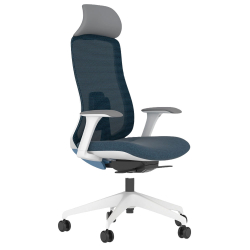 Стол Tara grey меш син