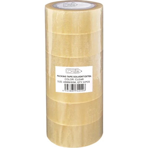 Tape 48mm/60m 80 mic. Solvent Extra, 1000000000044444