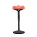 Colt Black stool in damask, pink, 1000000000044573 04 