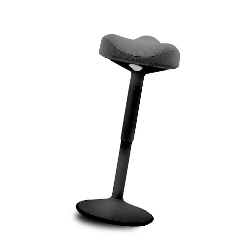 Colt Black stool in damask, grey, 1000000000044574 03 
