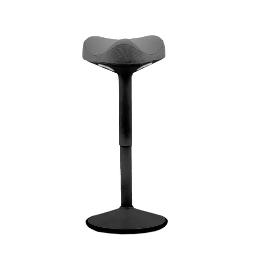 Colt Black stool in damask, grey, 1000000000044574