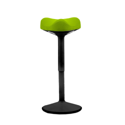 Табуретка Colt Black в дамаска, зелена