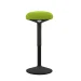 Aven Black stool in damask, green, 1000000000044582 02 