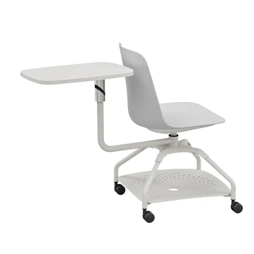 Chair Lola with conference table, white, 1000000000044590 05 