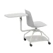 Chair Lola with conference table, white, 1000000000044590 06 