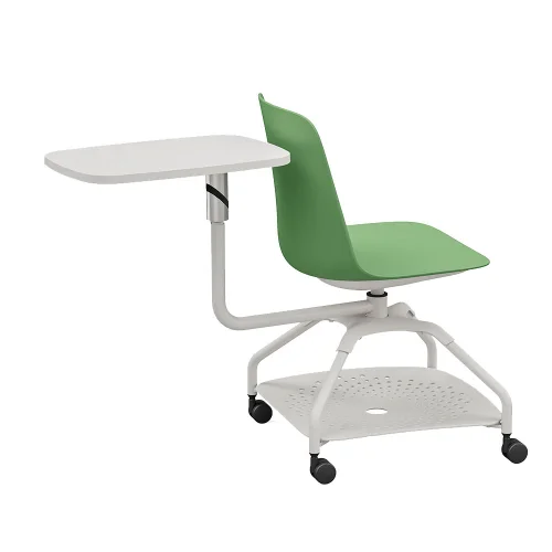 Chair Lola with conference table, green, 1000000000044591 05 