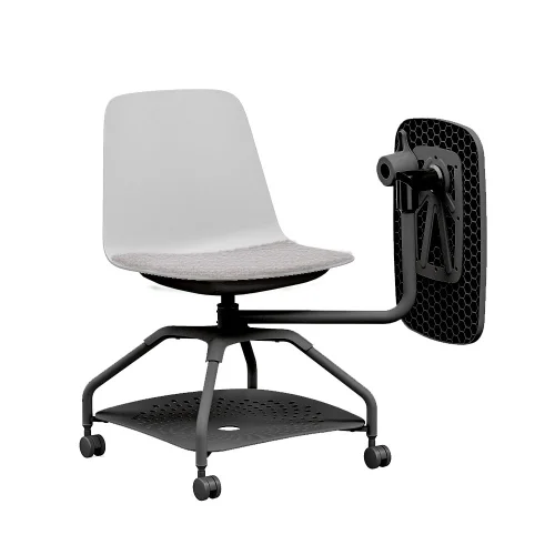 Chair Lola conference table, white/black, 1000000000044592 02 