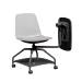 Chair Lola conference table, white/black, 1000000000044592 06 