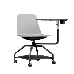 Chair Lola conference table, white/black