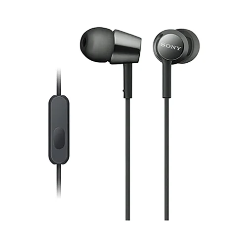 Слушалки Sony Headset MDR-EX155AP, black, 2004548736066465
