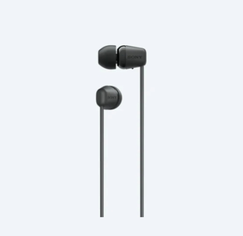 Sony Wireless Earphones WI-C100, Black, 2004548736133846 03  — OK Office Sony Wireless Earphones WI-C100, Black, 2004548736133846 03