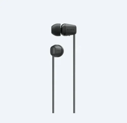 Sony Wireless Earphones WI-C100, Black, 2004548736133846 02 