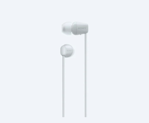 Sony Wireless Earphones WI-C100, White, 2004548736133891 03  — OK Office Sony Wireless Earphones WI-C100, White, 2004548736133891 03