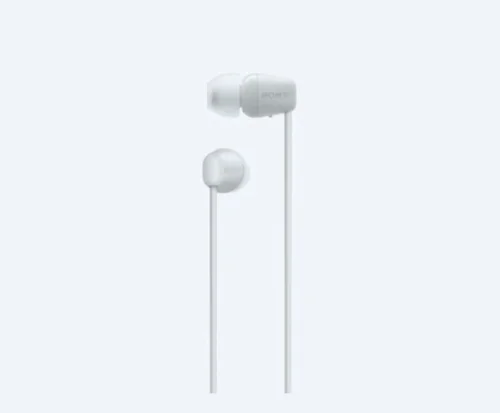 Sony Wireless Earphones WI-C100, White, 2004548736133891 02 