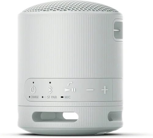 Sony SRS-XB100 Portable Bluetooth Speaker, Light Grey, 2004548736146136 03 