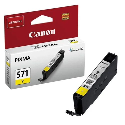 Ink cartridge Canon CLI-571 Yellow Оriginal 323 pages, 2004549292032970