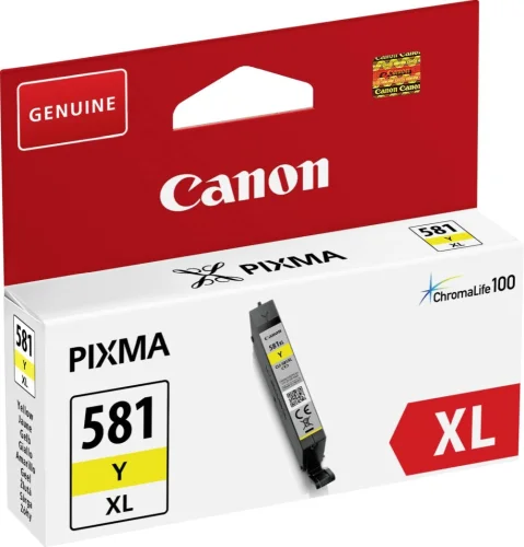 Патрон Canon CLI-581 XL Yellow оригинал 8.3ml, 2004549292087031