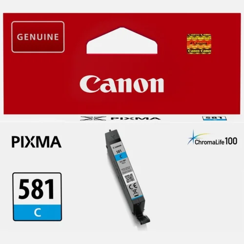 Патрон Canon CLI-581 Cyan оригинал 5.6ml, 2004549292087086 02 