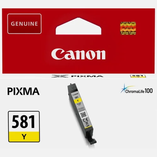Патрон Canon CLI-581 Yellow оригинал 5.6ml, 2004549292087116 02 