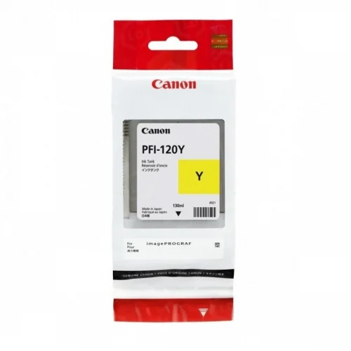 Патрон Canon Pigment Ink Tank PFI-120 Yellow оригинал 130ml, 2004549292112375