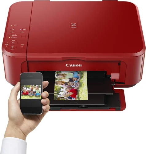 Принтер 3в1 Canon PIXMA MG3650S, мастиленоструен, червен, 2004549292126877 03 