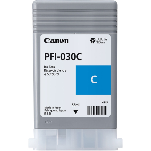 Парон Canon PFI-030 Cyan оригинал 55ml, 2004549292132939 02 