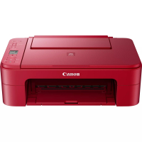 Принтер 3в1 Canon PIXMA TS3352, мастиленоструен, червен