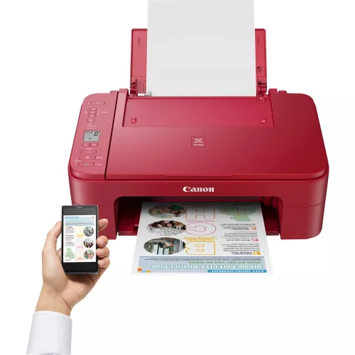 Принтер 3в1 Canon PIXMA TS3352, мастиленоструен, червен, 2004549292144024 03 
