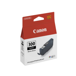Патрон Canon PFI-300 MBK Matte Black оригинал 14 ml