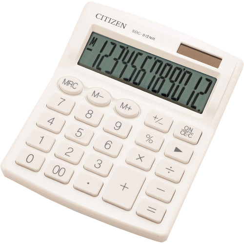 Calculator CITIZEN SDC 812WHE 12-digit w, 1000000000033974 02 
