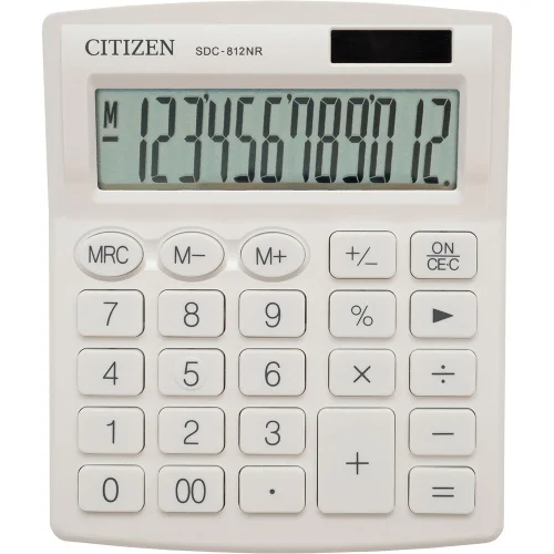 Calculator CITIZEN SDC 812WHE 12-digit w, 1000000000033974 02 