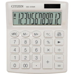 Calculator CITIZEN SDC 812WHE 12-digit w