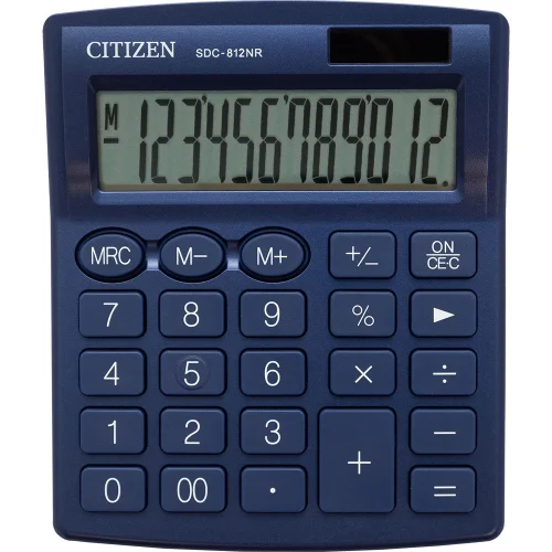 Calculator Citizen SDC 812NVE 12digit, 1000000000033972 02 
