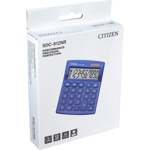 Calculator Citizen SDC 812NVE 12digit, 1000000000033972 04 
