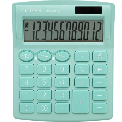 Calculator Citizen SDC 812GRE 12digit, 1000000000033971 02 