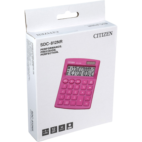 Калкулатор Citizen SDC 812PKE 12разр, 1000000000033973 04 