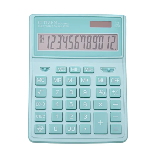Citizen SDC 444XRGNE calculator green, 1000000000043168 02 