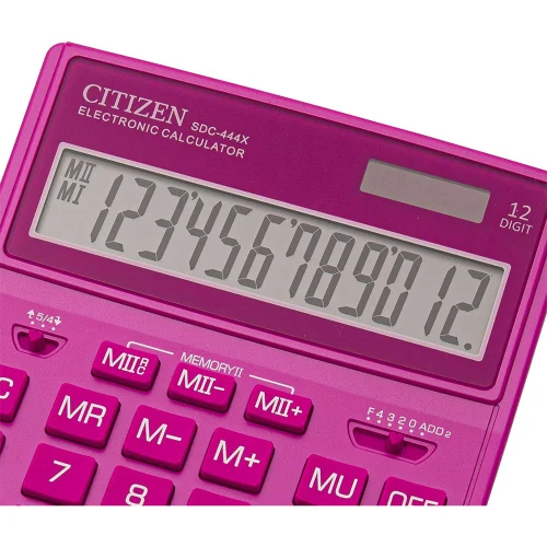 Calculator Citizen SDC 444XRPKE pink, 1000000000043167 03 