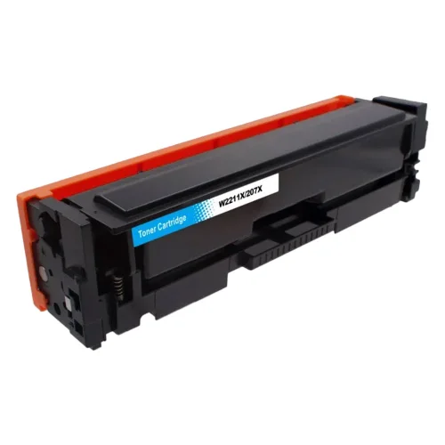 Toner HP 207X Cyan comp. no chip 2.45k, 1000000000045621